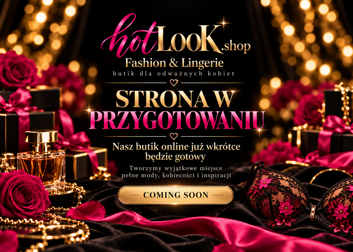 hotLooK.shop — strona w przygotowaniu. Nasz butik online już wkrótce będzie gotowy.