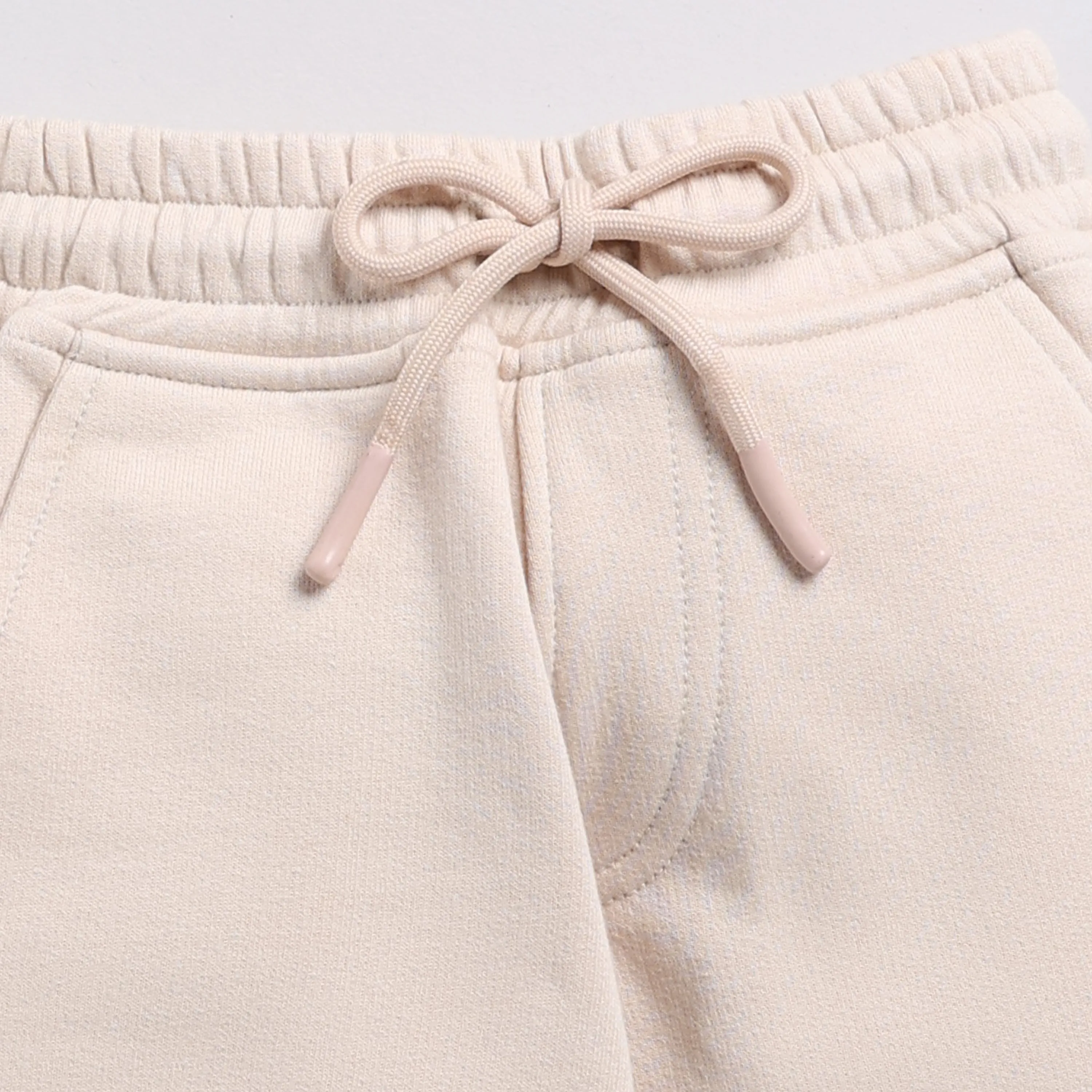 Almond Organic Fleece Relaxed Jogger