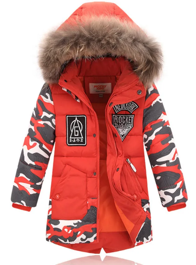 Baby Outerwear Down Jacket Boys Winter Coats