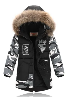 Baby Outerwear Down Jacket Boys Winter Coats