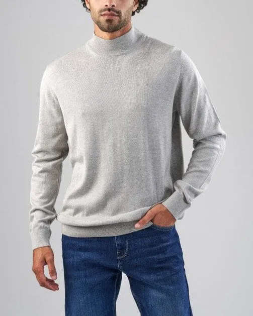 BASIC HIGH NECK SWEATER  - CHINEE