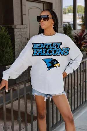 BENTLEY FALCONS BIG GOALS DROP SHOULDER LONG SLEEVE PULLOVER