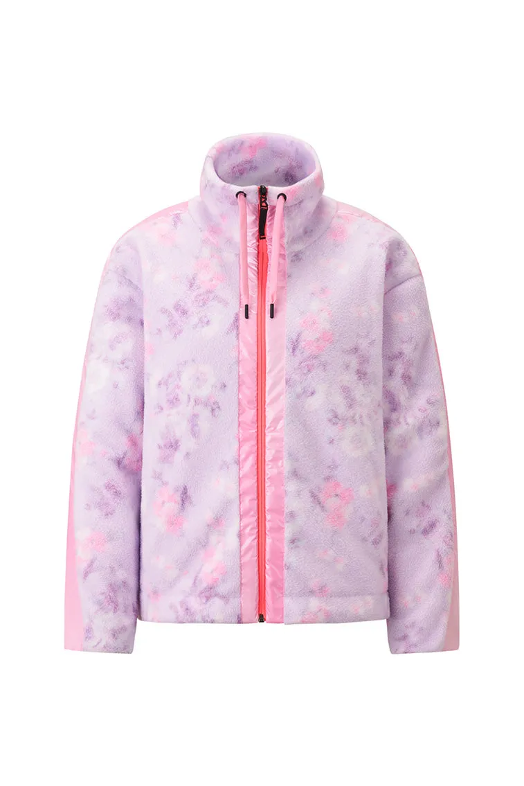 BOGNER FIRE ICE x LoveShackFancy Ninetta Fleece Jacket - HIBISCUS