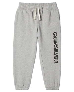 Boys Graphic Joggers in Light Grey Heather