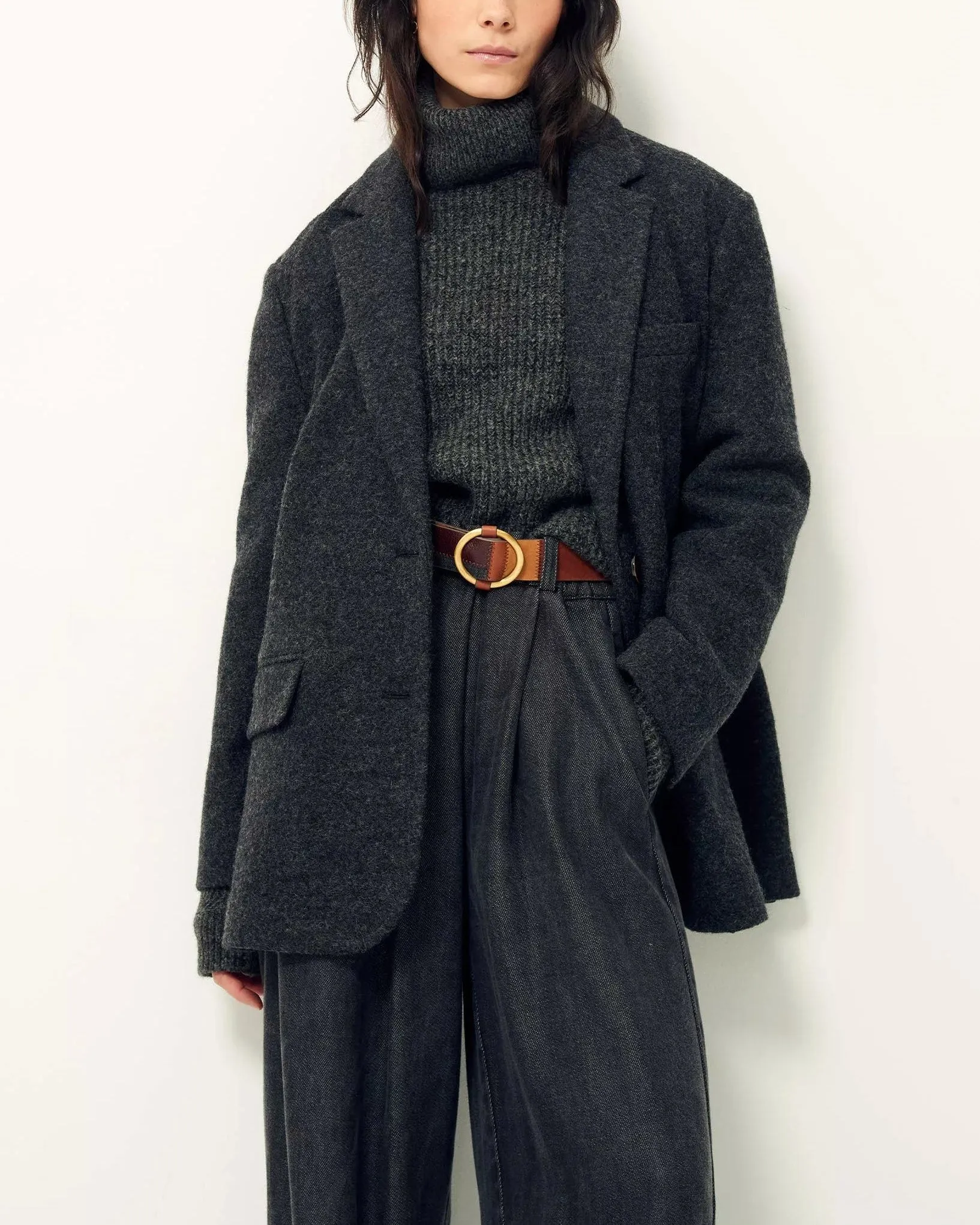 Coat Zachawool Carbonella