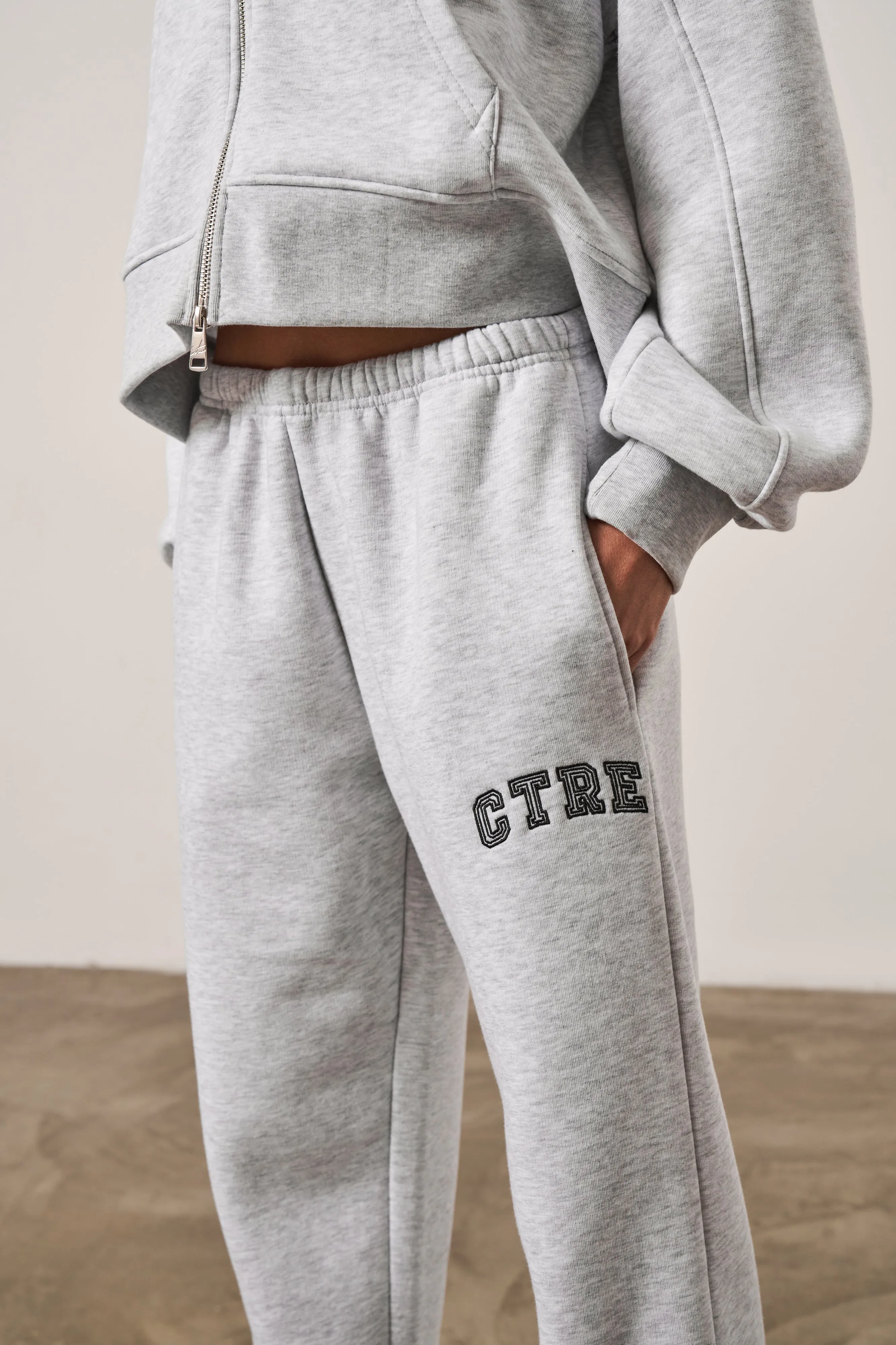 CTRE RELAXED JOGGERS - GREY MARL