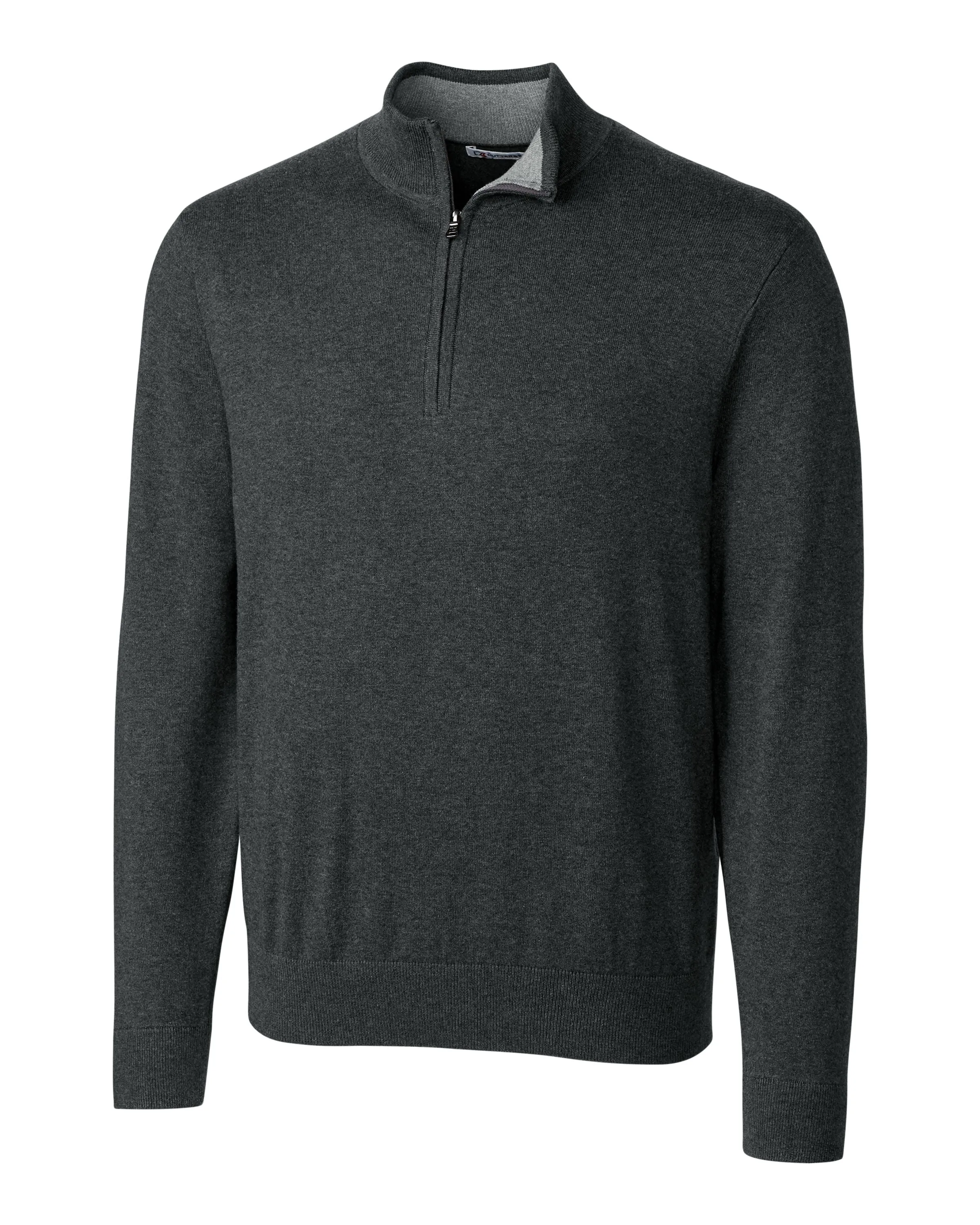 Cutter & Buck Tall Lakemont Tri-Blend Quarter Zip Pullover Sweater