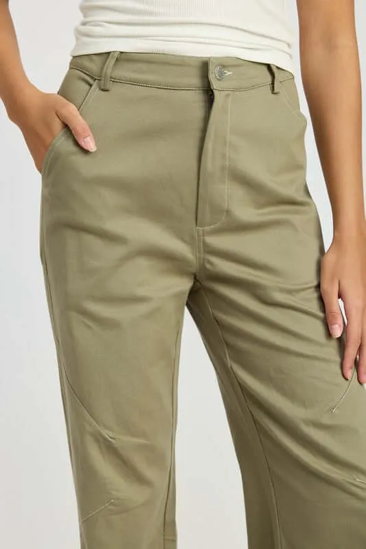 High Waist Wide Leg Pants