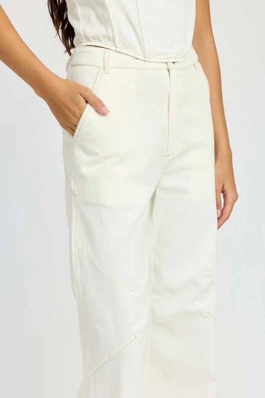 High Waist Wide Leg Pants