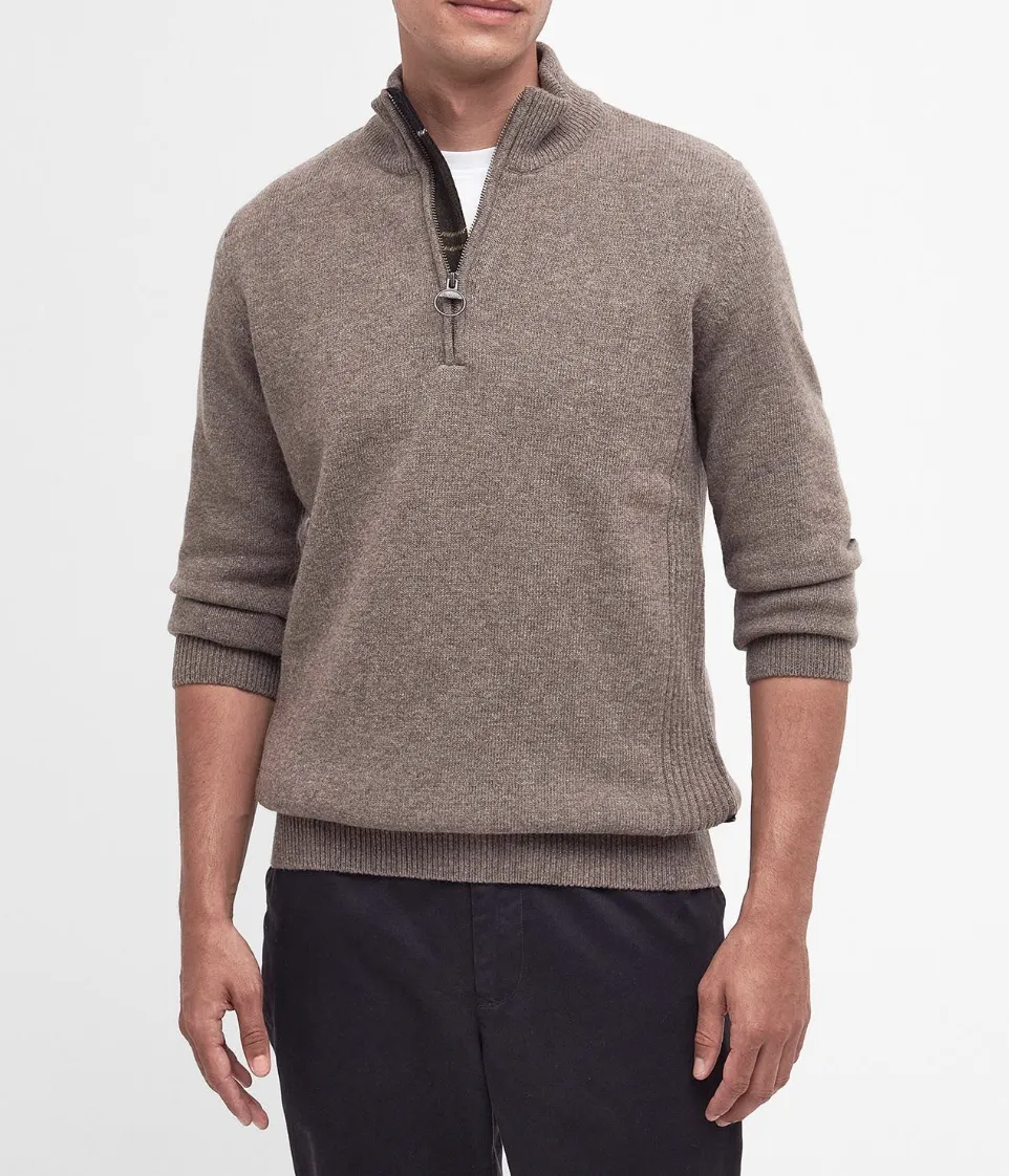 Holden Half Zip Sweater Military Marl