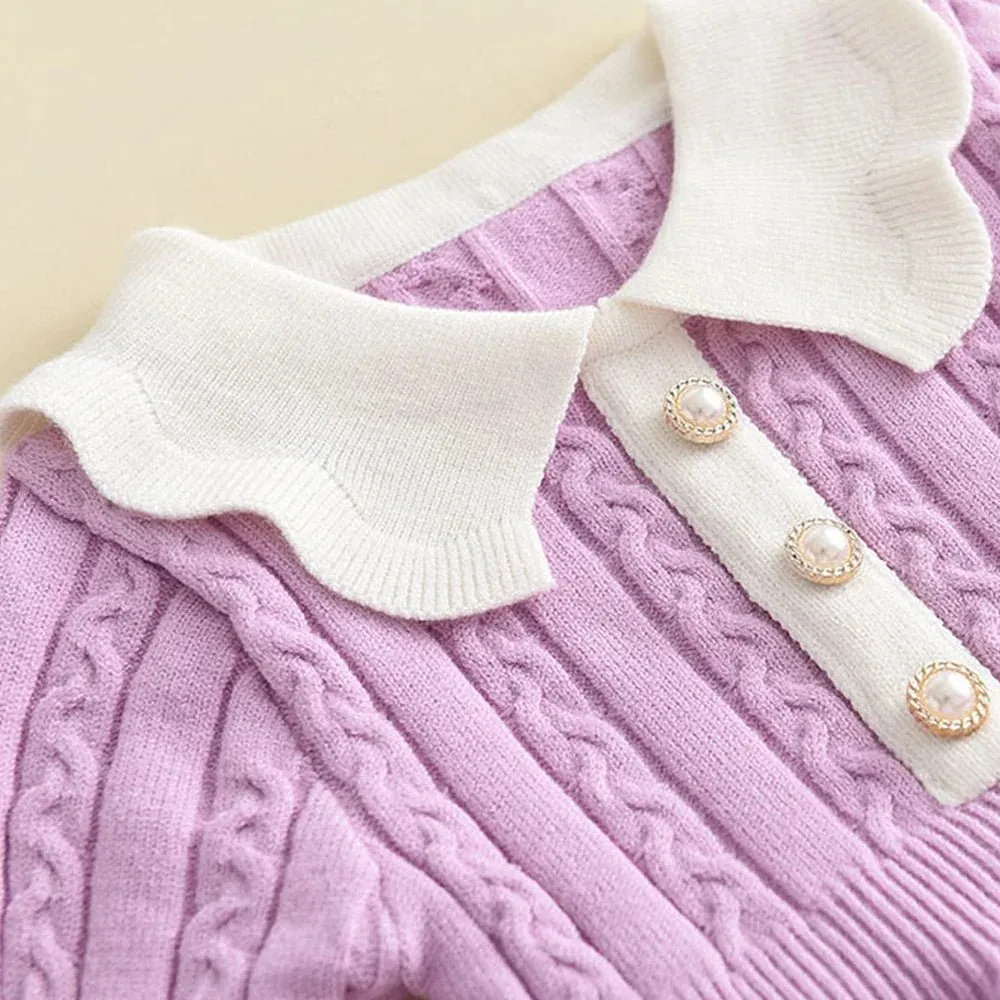 Knitted Princess Sweater Dress