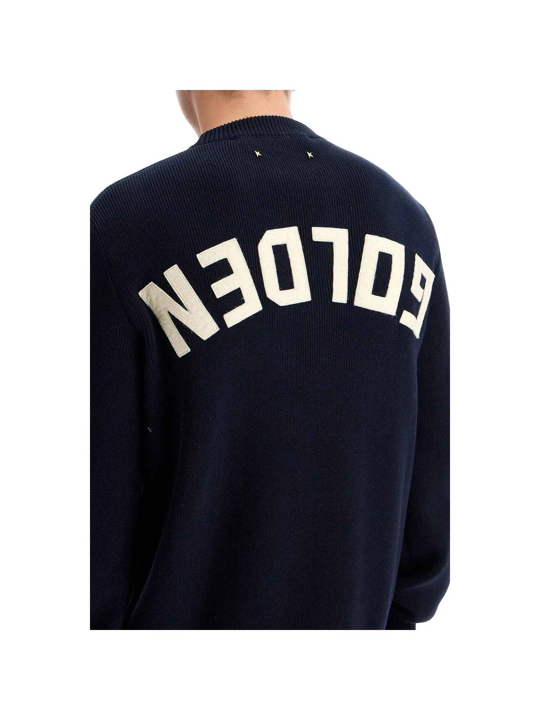 Logo Print Cotton Sweater