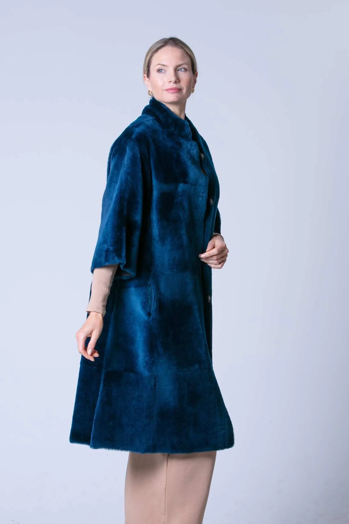 Rachel Shearling Coat