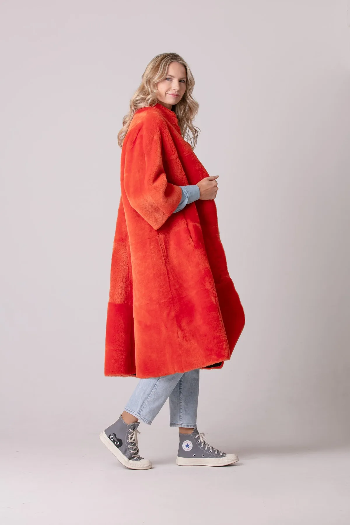 Rachel Shearling Coat