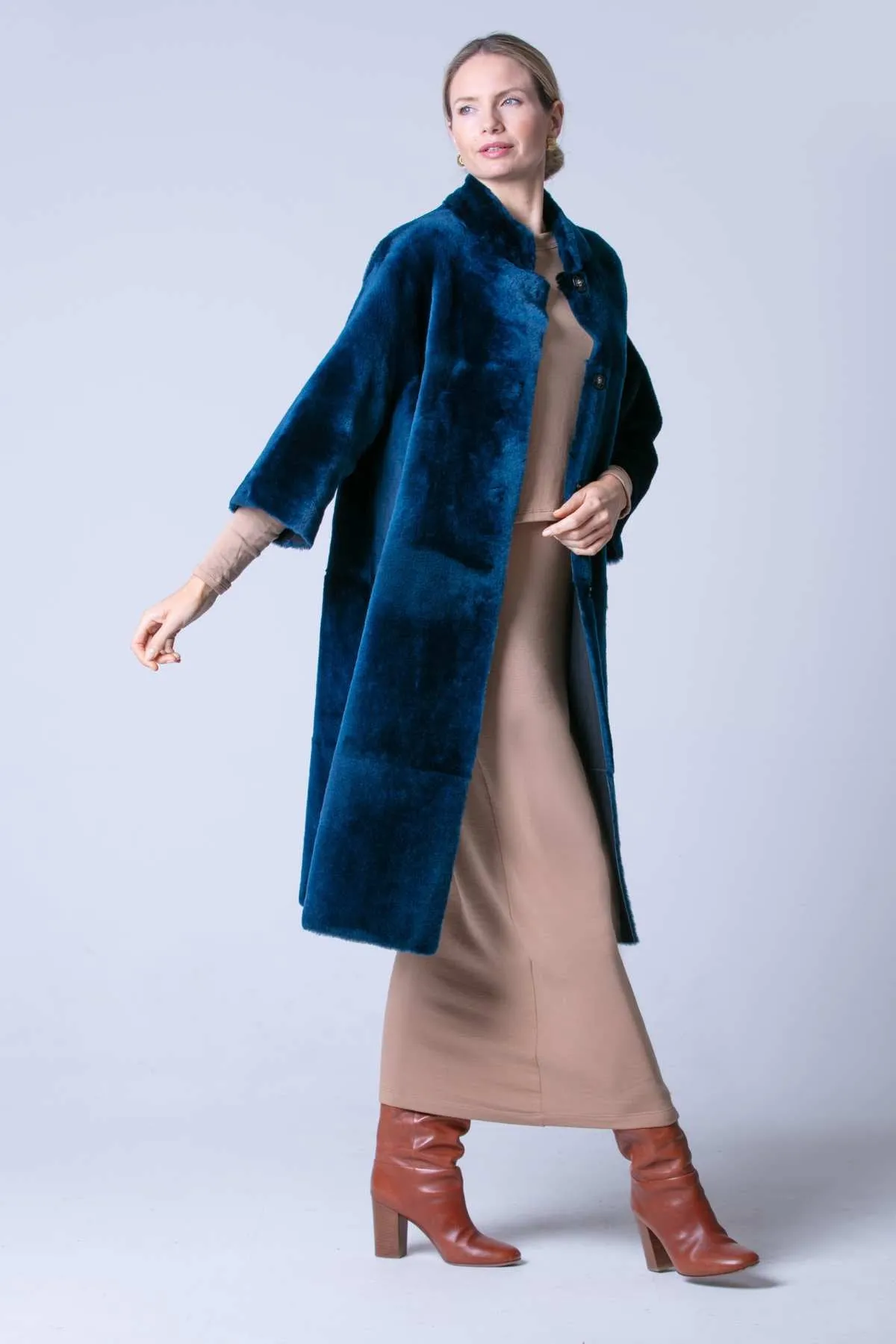 Rachel Shearling Coat