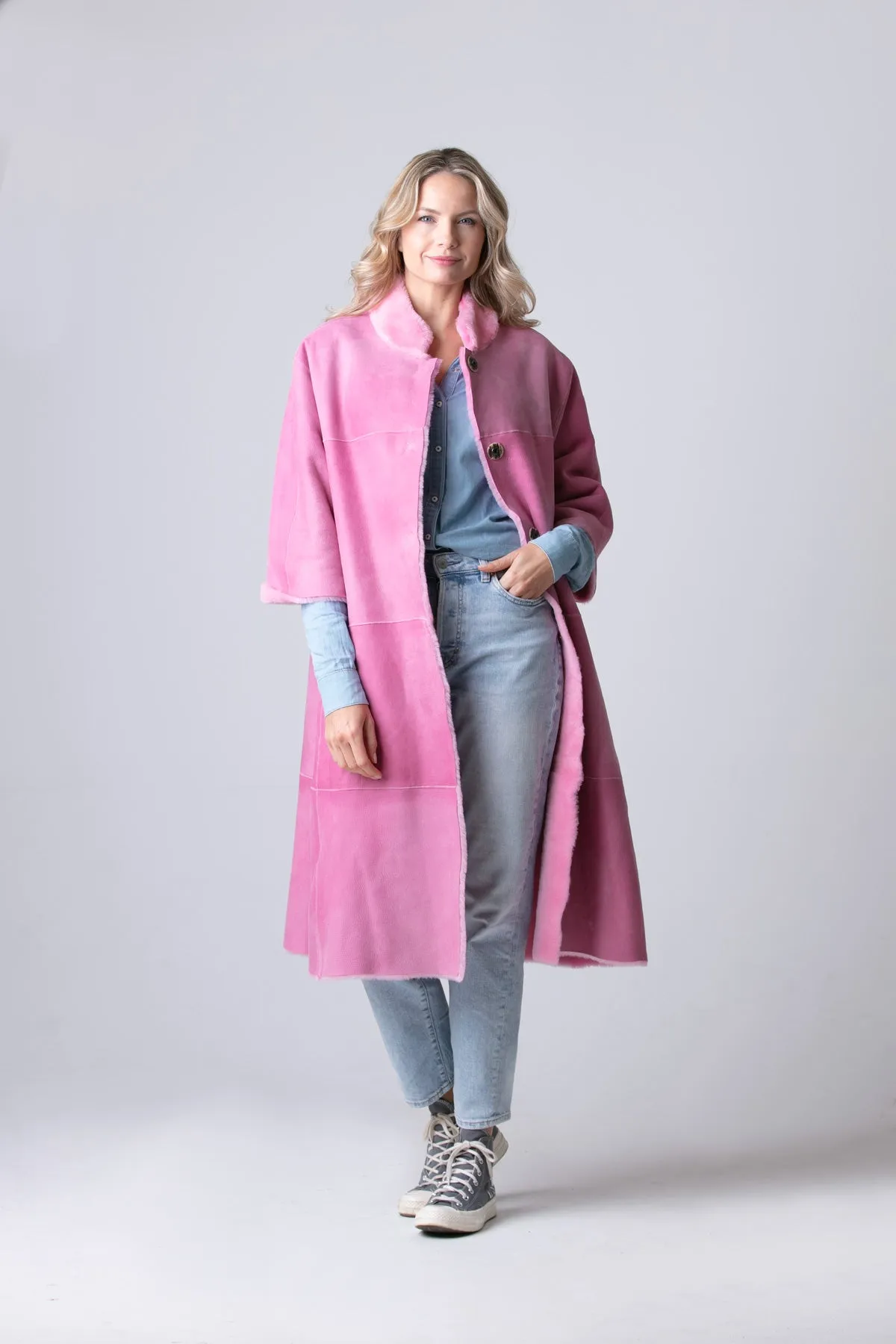 Rachel Shearling Coat