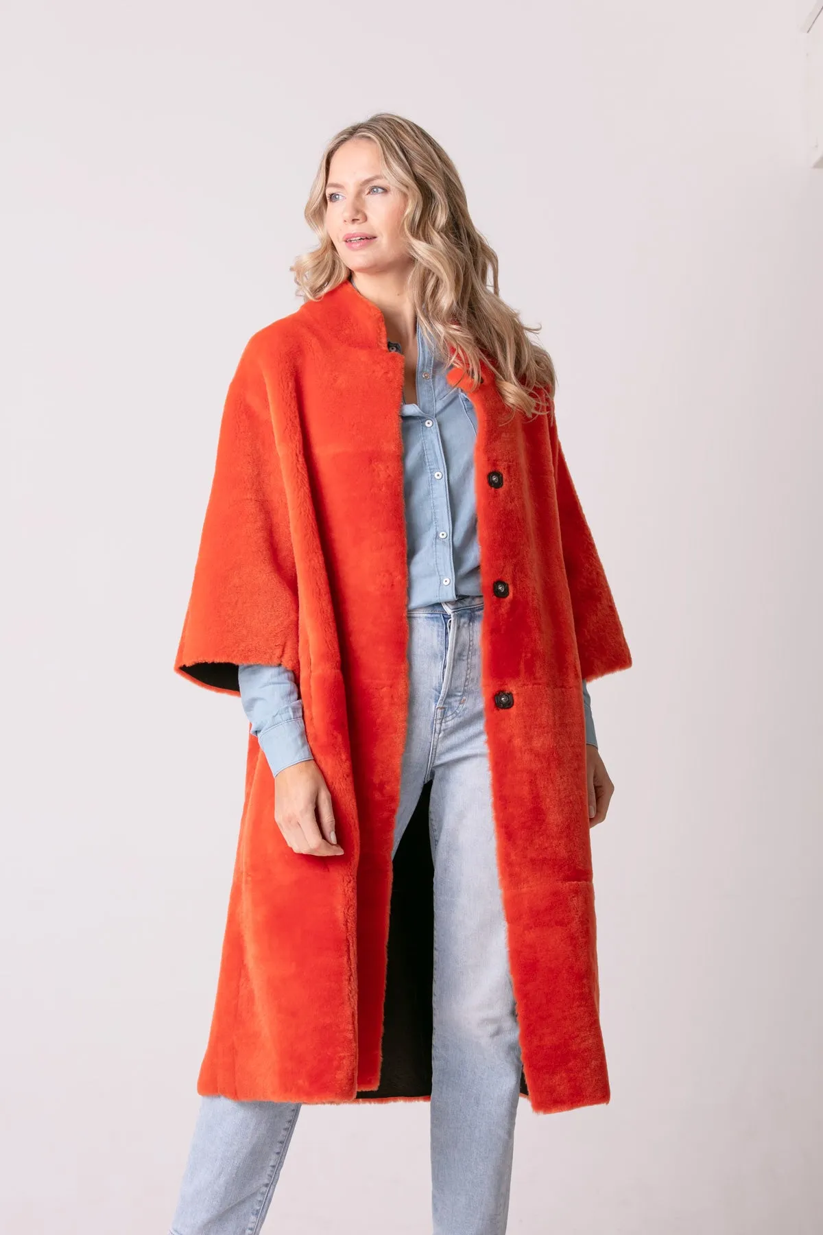 Rachel Shearling Coat