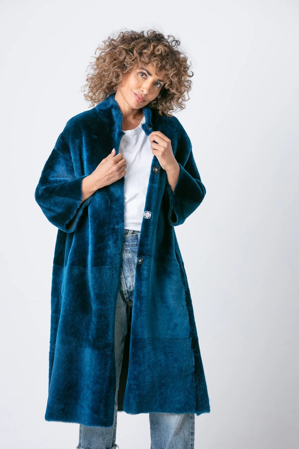 Rachel Shearling Coat