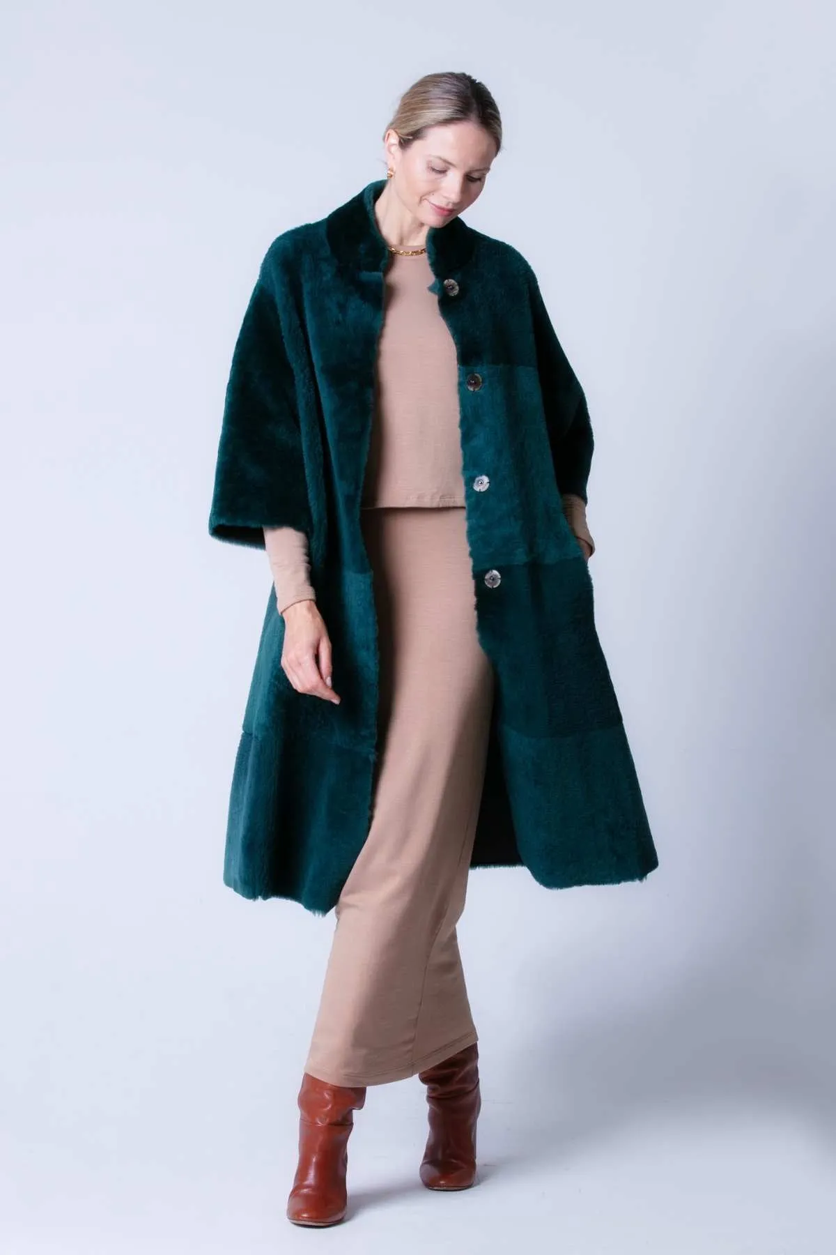 Rachel Shearling Coat