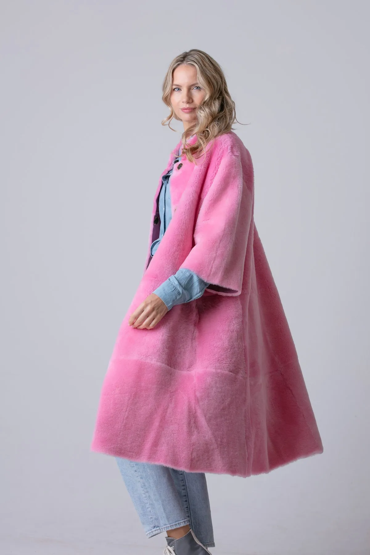 Rachel Shearling Coat