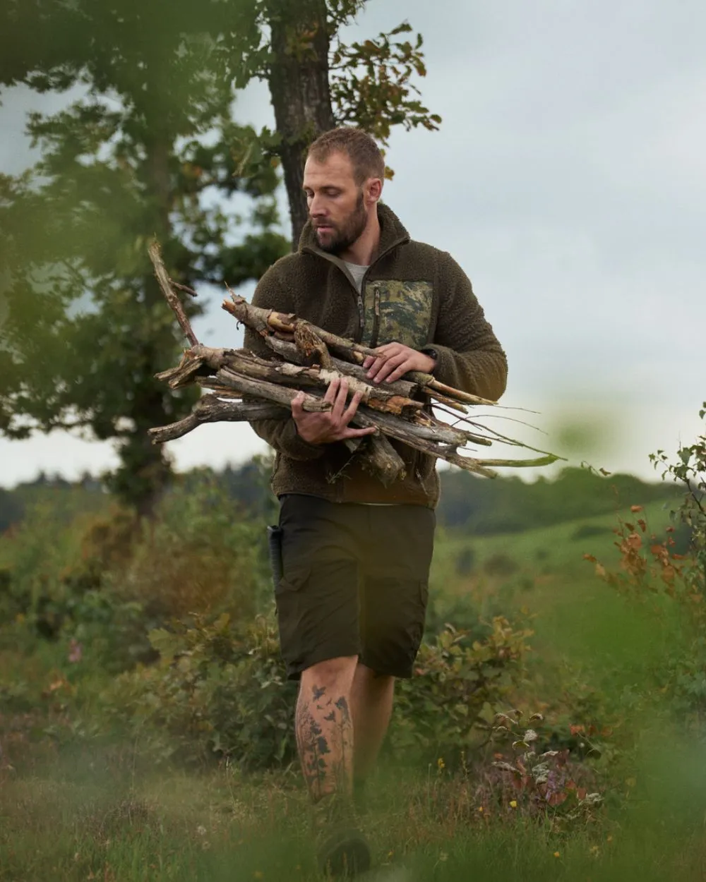 Seeland Zephyr Camo Fleece Jacket