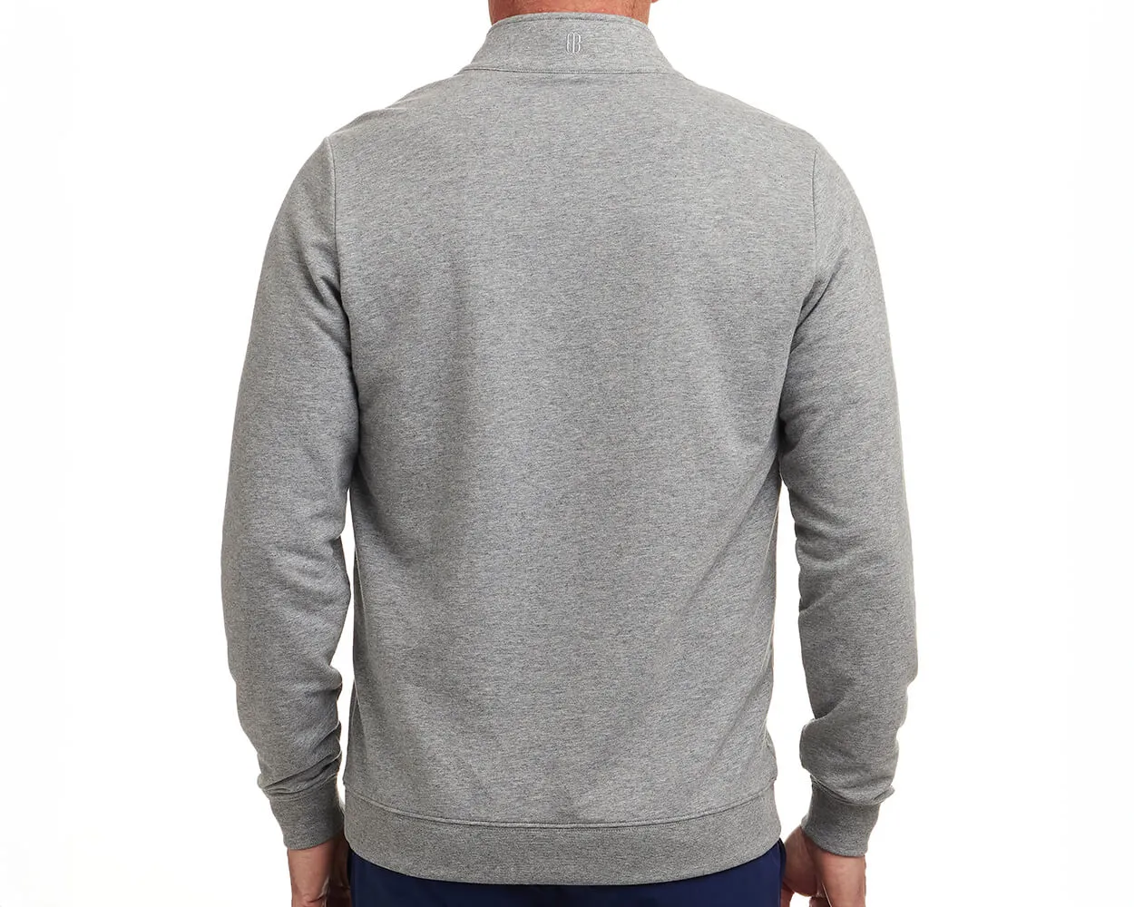 The Harper Pullover: Heathered Gray