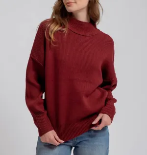 The Melony Mock Sweater