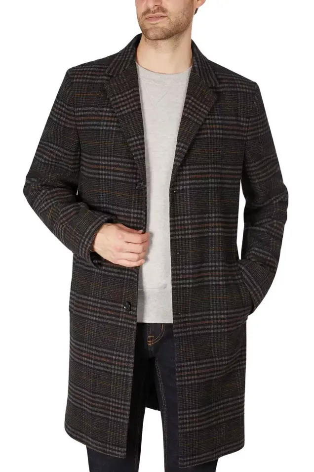 Tommy Hilfiger Wool Blend Coat | Multi