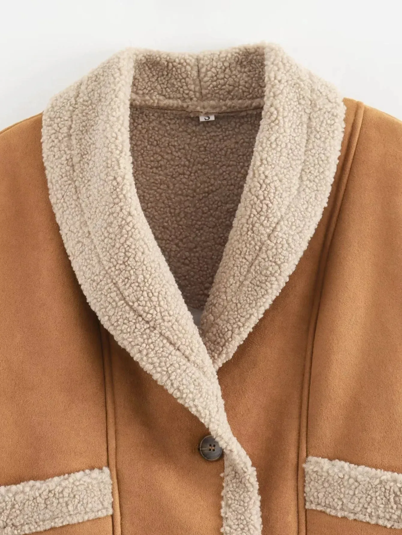 Winter Sherpa-Lined Casual Jacket