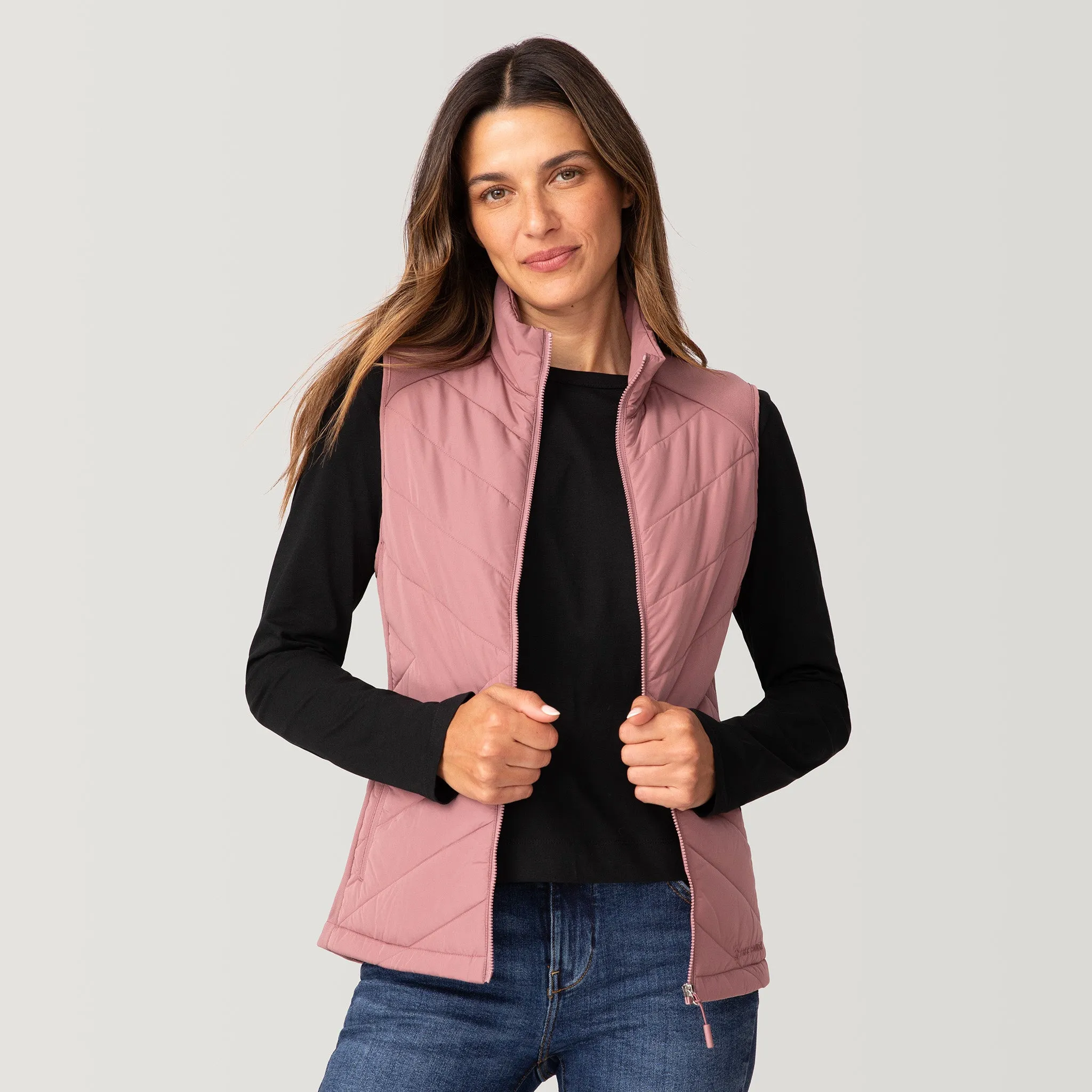 Women's Quilted Hybrid Vest